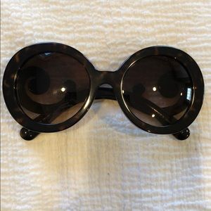 COPY - Women’s Prada Brown Round Lens Sunglasses